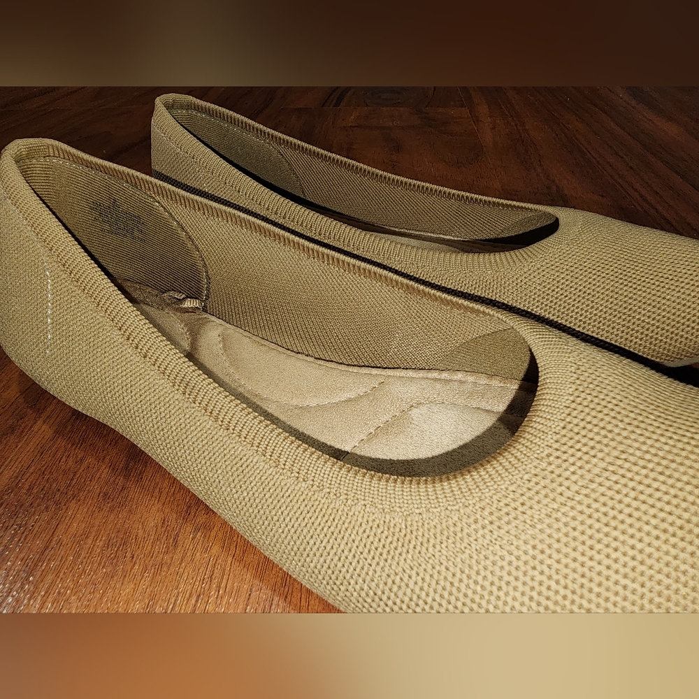 Tan Ballet Flats